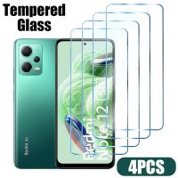 4PCS 9H Screen Protector Glass For Redmi Note 12 Pro 11 10 9 8 Plus 11S 10S 9S Screen Protective Glass For Redmi 10C 10 9A 9T 9C