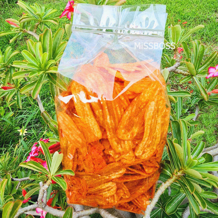 1กก กล้วยฉาบ แสนอร่อย รสปาปริก้า ทำสดใหม่ทุกวัน กรอบอร่อย เข้าถึงรสชาติ