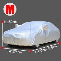 Universal Car Covers Size MLXLXXL Outdoor Full Auot Cover For SedanSedan Mazda 3 Air Conditioner Quad Bag Magnetic Protect