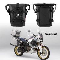 กระเป๋าเดินทางตำแหน่งเครื่องมือกันน้ำสำหรับ Honda CRF1000L CRF1100L CRF แฝดแอฟริกัน CRF 1100L ADV CRF 1000 L เฟรมกระเป๋าแถบการชน