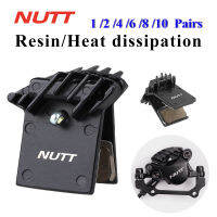 1 Pair 2 NUTT Disc ke Pads MTB Bicycle Hydraulic Caliper Heat Dissipation Semi Metallic Resin Used For MTB Cooling