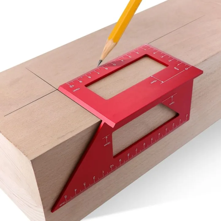 Japanese carpenter T marking gauge multifunction square Angle 45