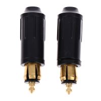 ∋ 1pcs DIY DIN Hella Male Plug Powerlet Plug European Type 12v Cigarette Lighter Adapter Connector Fits BMW Motorcycles