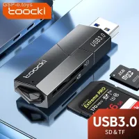 ♀ททูสกี้-Leitor De Cartão Inteligente USB 3.0 Para SD การ์ด MicroSD อะแดปเตอร์ Memória แล็ปท็อป Acessórios PC 5Gbps