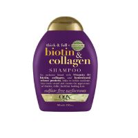 Ogx Thick And Full Plus Biotin&amp; Collagen Shampoo โอจีเอ็กซ์ ติ๊ก แอนด์ ฟูล + ไบโอติน แอนด์ คอลลาเจน แชมพู 385 มล.