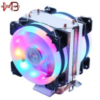 Wovibo พัดลมระบายความร้อน CPU พัดลมทำความเย็น3PIN 4Pin Ventilador เงียบสำหรับ Intel 775 1150 1151 1155 1200 1366 2011 X79 X99 AM3 AM4หม้อน้ำ SiChuanZhiChengMao