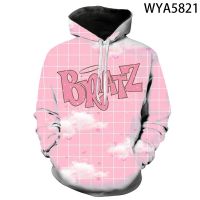 2023 style Streetwear Movie Bratz Men Women ren Pullover Long Sleeve 3D Printed Sweatshirts    Hoodies  Jacket，can be customization