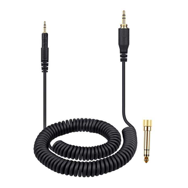 Sunnoony Coiled AUX Cord Replacement Audio Cable for Audio Technica