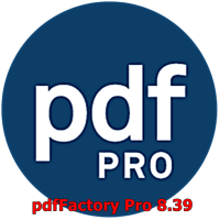 pdfFactory Pro 8.39 โปรแกรมจัดการไฟล์ PDF