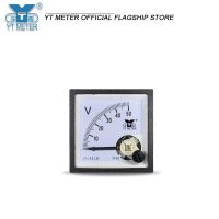 Yt48 DC voltmeter 5V 10V 15V 20V 30V 50V 75V 100V 150V 250V pointer meter 99c1 cp48 drawer cabinet 45 * 45mm size F48 mechanical Electrical Trade Tool