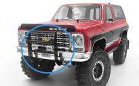 FrontRear Bumper wwinch,led Front guard plate exhaust For jRAXXAS TRX-4 T4 Chevrolettt K5 Blazer 4X4 Rock crawler 82076-4