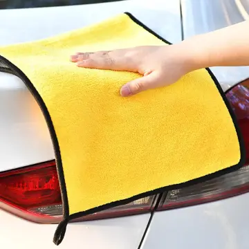 30x60CM Car Wash Microfiber Towel Car Cleaning Drying Cloth Hemming Car  Care Cloth Detailing Car Wash Towel Car Accessories