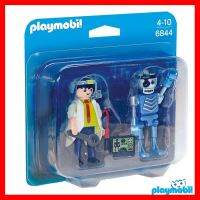 สินค้าขายดี!!! Playmobil 6844 Duo Packs Scientist with Robot Figure เพลย์โมบิล ดูโอ้ นักวิทยาศาศตร์ และหุ่นยนต์ #ของเล่น โมเดล ทะเล ของเล่น ของขวัญ ของสะสม รถ หุ่นยนต์ ตุ๊กตา สวนน้ำ สระน้ำ ฟิกเกอร์ Model