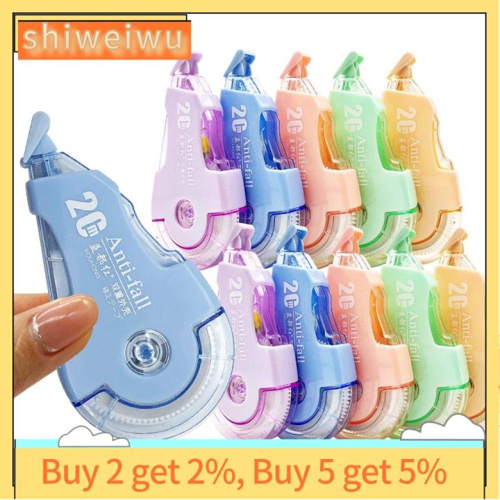 SHIWEIWU2558285 White Out Cute Correction Tape Retractable Extra Long ...
