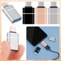 JIANGF สำหรับ MacBook Samsung S20 Xiaomi Huawei USB-C ชาย ตัวแปลง ตัวเชื่อมต่อ พิมพ์ C เป็น USB 3.0 อะแดปเตอร์ OTG อะแดปเตอร์ Type-C