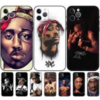 สำหรับ Apple Iphone 11 Pro Max กรณีโทรศัพท์มือถือปกหลังซิลิโคนสีดำ Tpu กรณี 2Pac Tupac Amaru Shakur