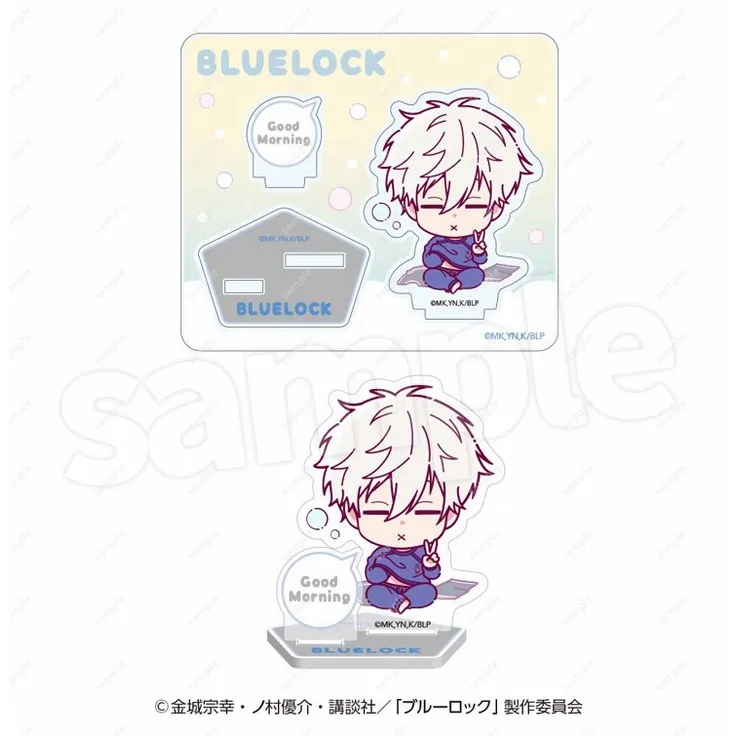 XP Blue Lock Figure Anime Model Toys Plate Holder Kitchens Yukimiya Sae  Nagi Rin Isagi Home Decor Collection Ornament Gift PX