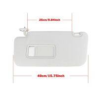 】【=-【 Sun Visor For Subaru Forester 2009-2013 Side Shade Sunvisor With Mirror