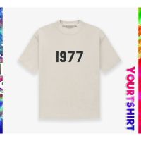 ♗❄ GALA เสื้อยืด พิมพ์ลายกราฟฟิค 1977 สไตล์วินเทจ โอเวอร์ไซซ์ สําหรับผู้ชาย