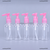 sunkepo6392 5pcs 75ml พลาสติกกดปั๊มสเปรย์โลชั่นขวดเครื่องสำอางตัวอย่างภาชนะ