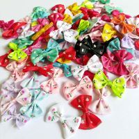 【CC】 50pcs/lot 23mmx35mm Bow Wedding Decoration Scrapbooking Sewing