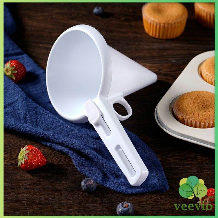 veevio-กรวยหยอดแป้ง-ครีม-สำหรับทำขนม-พร้อมส่งจากไทย-baking-funnel