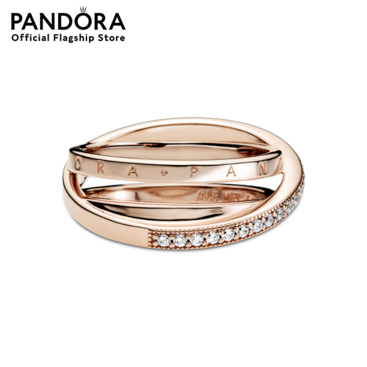 pandora-โลโก้-pandora-rose-ring-ล้าง-cubic-zirconia