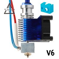 3d Matadors V6เหล็กทั้งหมด J หัว Hotend ชุดหัวฉีดเครื่องอัดรีด Hotend สำหรับ E3d V6 Hotend พัดลมทำความเย็นวงเล็บ3d ชิ้นส่วนเครื่องพิมพ์ Voron