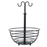 Metal Fruit Basket Portable Kitchen Storage Countertop Shelf Vegetable Rack Detachable Snacks Holder Bowl Bread Baskets