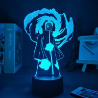 Manga Narutoed 3D Lamp Kids Bedroom Cute Room Decor Anime Lamp Personalized Gift For Home Anime Figure Led Panel Lights