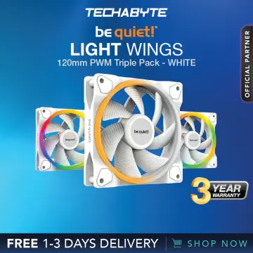 Ventilateur be quiet! Light Wings White 120 mm high-speed, superbe !