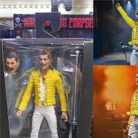 Original Live At Dley Stadium Queen Freddie Mercury Action Figure Collection ของขวัญ Movable ของเล่นตุ๊กตา Gift