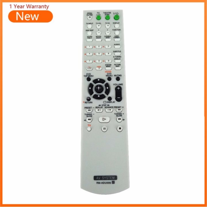 remote-control-rm-adu005-for-sony-dvd-home-theater-system-dav-dz630-hcd-dz630-dav-hdx265-fernbedienung