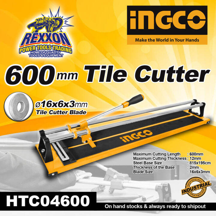 INGCO 600mm Tile Cutter HTC04600 Rexxon Power Tools Trading Lazada PH