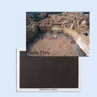 Tourist SouvenirsFridge MagneticExquisite Gift 24601 Aerial View of Piazza del Campo Siena Italy