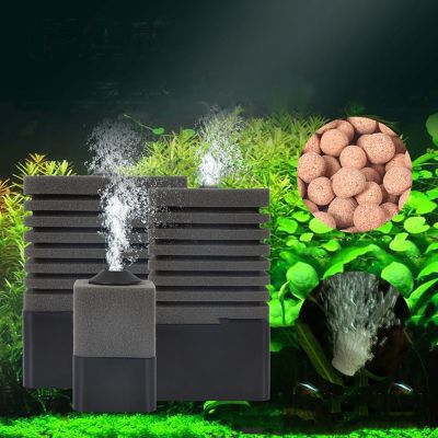 New 3-in-1 Sponge Filter For Aquarium Fish Tank Pond Air Pump Biochemical Filtration Water Purification Equipment Accessories