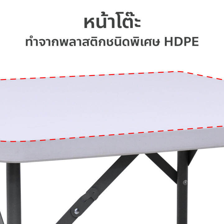 giocoso-โต๊ะปิคนิค-โต๊ะอเนกประสงค์-folding-table-โต๊ะสนาม-โต๊ะพับ-โต๊ะแคมป์ปิ้ง-โต๊ะตั้งแคมป์แบบพับได้-รุ่น-t4