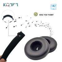 KQTFT Velvet Replacement Parts for AKG Y50 Y50BT Y-50 Y-50BT EarPads Earmuff Cover Cushion Cups Bumper Headband Sleeve