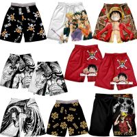 New Anime Piece Luffy Zoro Mens Shorts Surfing Board Short Beach Men Sportwear Briefs Boy