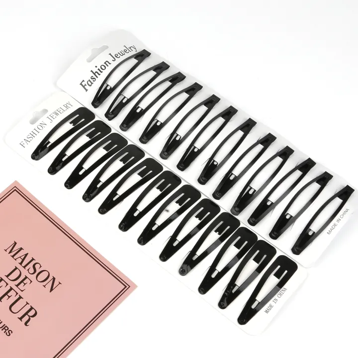 Black 12Pcs/Set Metal Hair Barrettes Hairpins Simple BB Clips Hair Clips For Girls Womens Hairgrips Hair Styling Accessories | Lazada Singapore Black 12Pcs/Set Metal Hair Barrettes Hairpins Simple BB Clips Hair Clips For Girls Womens Hairgrips Hair Styling Accessories | Lazada Singapore