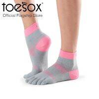 ToeSox โทซอคส์ ถุงเท้ากีฬาแยกนิ้ว เนื้อหนาปกติ ข้อสูง รุ่น Minnie