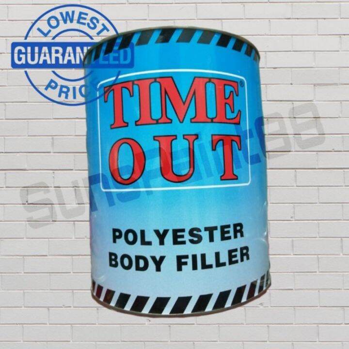 Out Polyester Body Filler with Hardener (4L) Lazada PH