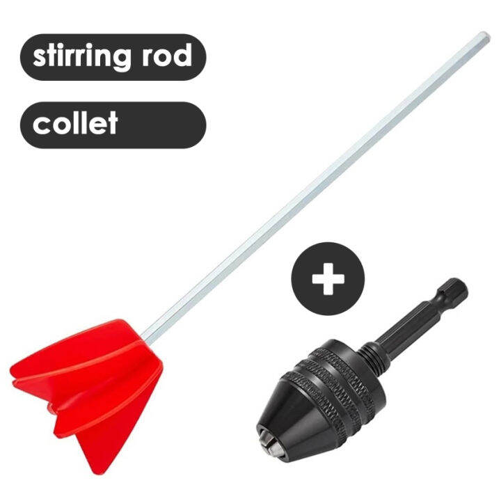 Mixer Cat & Epoxy Mixer, Perlengkapan Mixer Cat dengan Mata Bor Batang