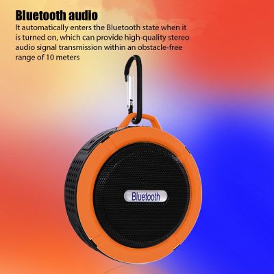 C6 Waterproof Bluetooth Portable Speaker Outdoor Sport Sound Box Mini Bluetooth Audio Mobile Phone Car Subwoofer Small Speakers Wireless and Bluetooth