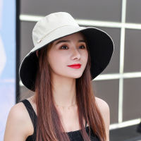 [hot]Sun Hat Summer Foldable Bucket Hat for women Outdoor Sunscreen Cotton Fishing Hunting Cap Anti-UV wide brim bucket Sun hat