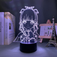 Genshin Impact Kamisato Ayaka Led Night Light for Child Bedroom Decor Kids Birthday Gift Genshin Impact Led Night Lamp Bedside