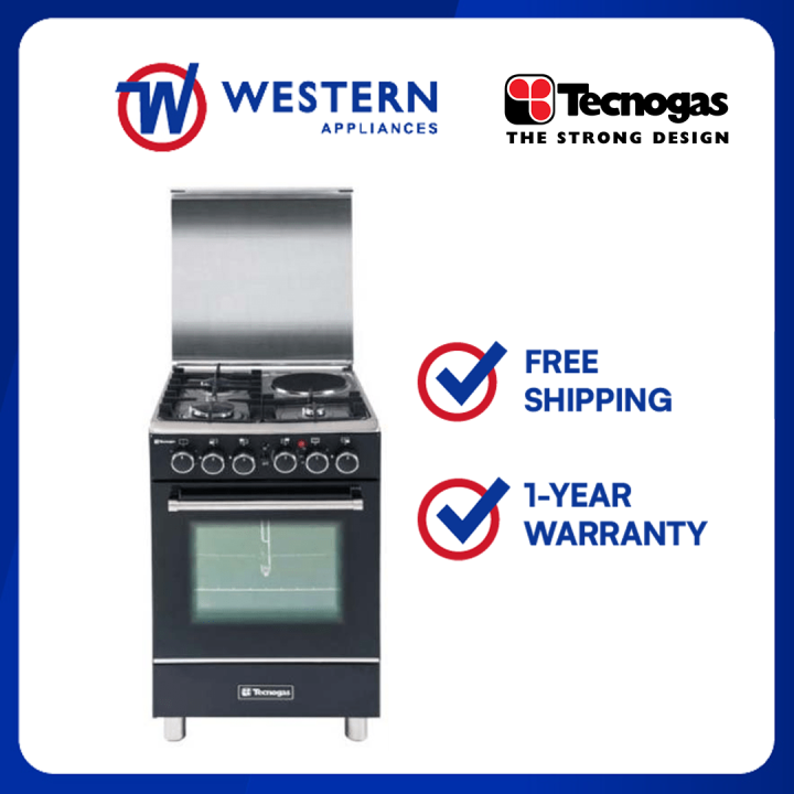 Tecnogas TFG5531CRVMBC 50x55cm Dual Fuel Range Lazada PH