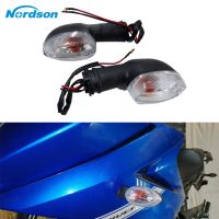 Nordson Motorcycl สัญญาณไฟไฟเลี้ยวใสด้านหน้าด้านหลังสำหรับยามาฮ่า YZF R1 R6 FZ1 FZ6 XJ6อุปกรณ์เสริมรถจักรยานยนต์