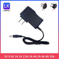 แหล่งจ่ายไฟ LED 5V 1A2A3A6A8ALPD8806 Switching Adapter Transformer WS2812 WS2811 SK6812 Strip Light