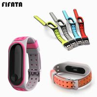 FIFATA For Xiaomi Miband 3 Sport Silicone Wrist Strap Colorful Wristband Replacement Bracelet Mi Band 3 Mi 3 Watch Accessories Smartwatches